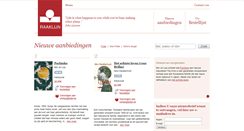 Desktop Screenshot of boekhandelraaklijn.be